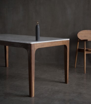 Curve Table - Marble