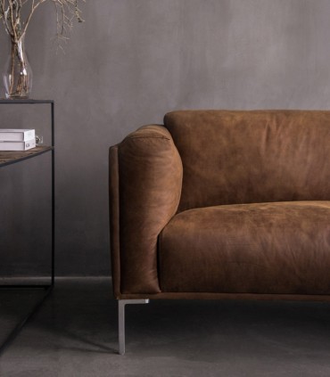Cozy Leather Sofa