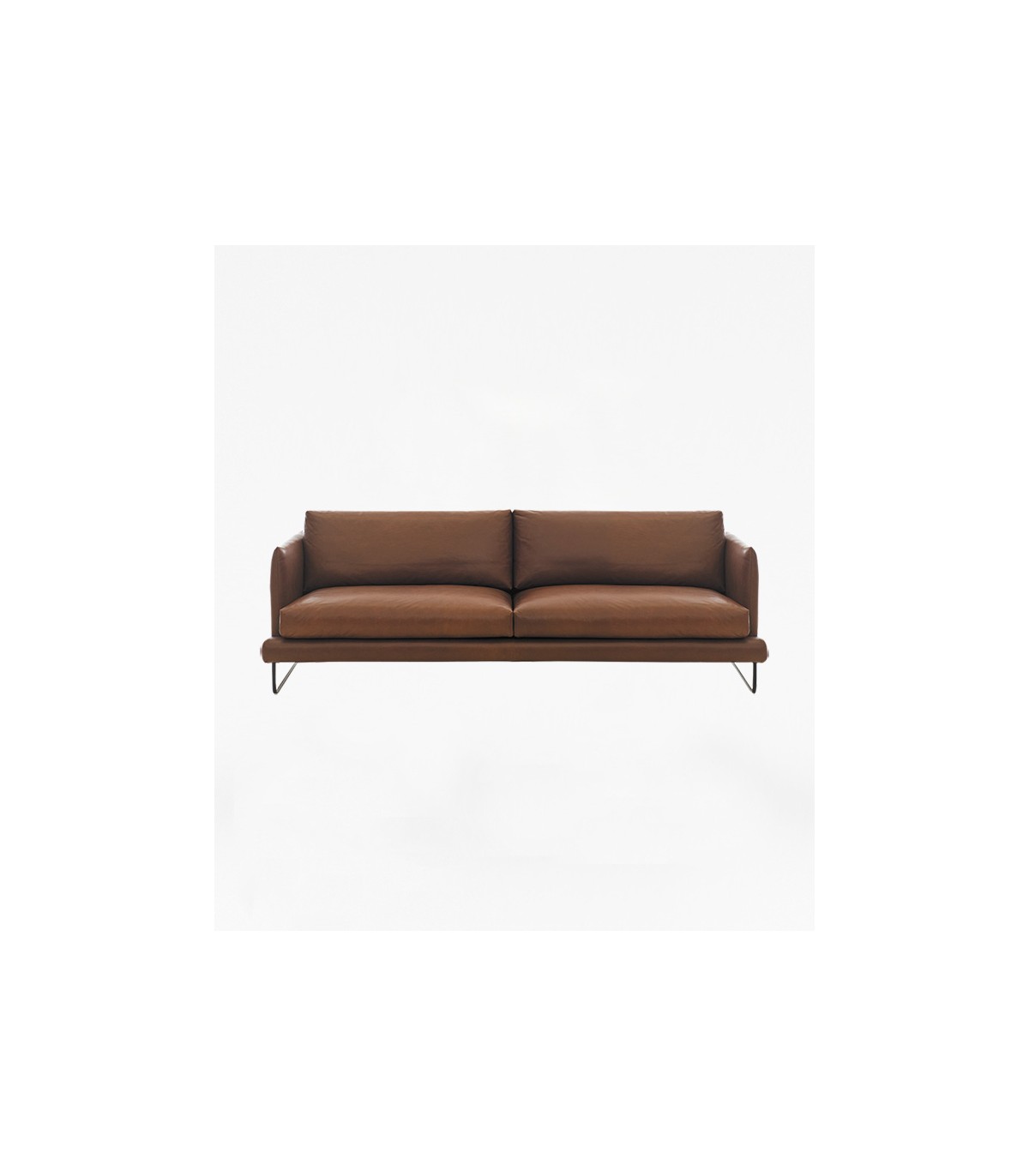 Misbrug Surrey Tegne Captain Leather Sofa - Italian High Quality Full Grain Leather