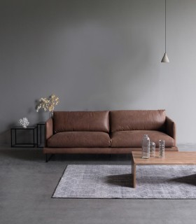 Captain Leather Sofa