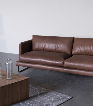 Captain Leather Sofa