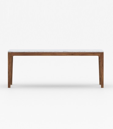 Curve Table - Marble