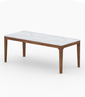 Curve Table - Marble