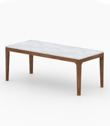 Curve Table - Marble