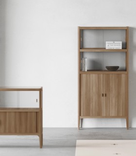 Perry Low Cabinet with shuttle Door